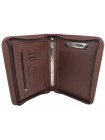 Ділова папка для документів зі шкіри Portfolio Коричневий (Port1021 brown flotar)