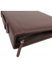Ділова папка для документів зі шкіри Portfolio Коричневий (Port1021 brown flotar)