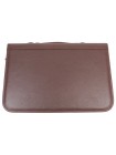 Ділова папка для документів зі шкіри Portfolio Коричневий (Port1021 brown flotar)