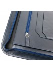 Ділова папка для документів зі шкіри Portfolio Синій (Port1021 navy)