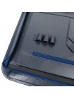 Ділова папка для документів зі шкіри Portfolio Синій (Port1021 navy)