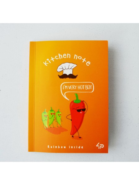 Блокнот 4Profi "Artbook Rainbow" Kitchen Note" chlii 48 аркушів формат А6 901258