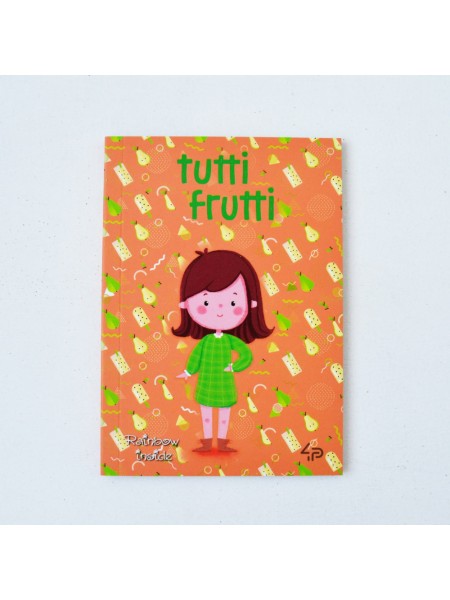 Блокнот 4Profi "Artbook Rainbow"Tutti Frutti" pear 48 аркушів формат А6 901395