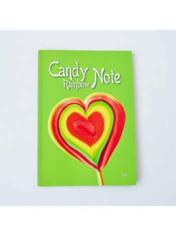 Блокнот 4Profi "Candy Rainbow Note" green 48 аркушів формат А5 903931