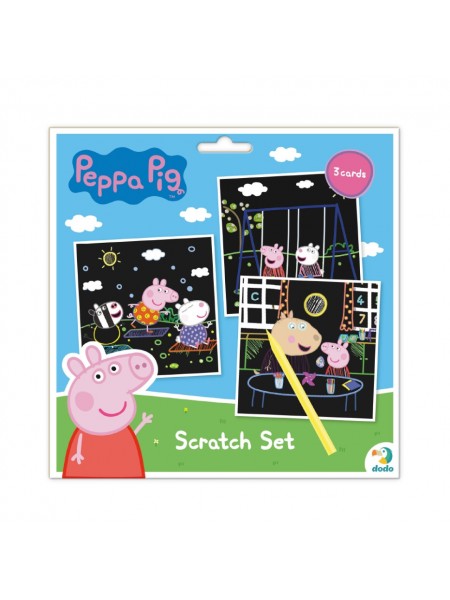 Набір гравюр Peppa Pig "Гра з друзями" Dodo 200186