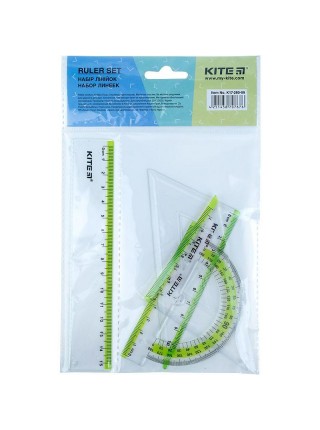 Набір лінійок Ruler Set салатовий Kite (K17-280-09)