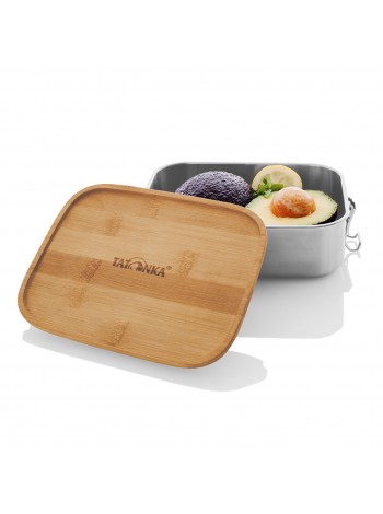Контейнер для їжі Tatonka Lunch Box I 1000 Bamboo Сріблястий