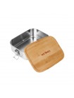 Контейнер для їжі Tatonka Lunch Box I 800 Bamboo Сірий