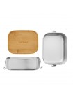 Контейнер для їжі Tatonka Lunch Box I 800 Bamboo Сірий