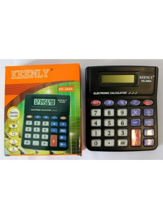 Калькулятор простий Keenly KK 268 A чорний