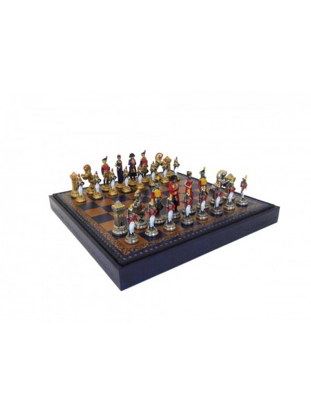Набір із 3 ігор шахи нарди шашки ITALFAMA Наполеон 48 х 48 см (1957222GN)