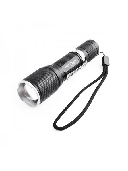 Тактичний ліхтарик Police BL-1860 T6 50000W Black (hub_np2_1220)