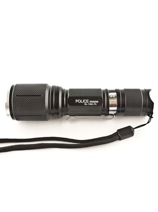 Тактичний ліхтарик Police BL-1860 T6 50000W Black (hub_np2_1220)
