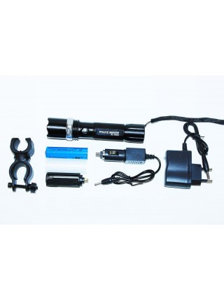 Тактичний ліхтарик Police BL-8626 99000W Black (1002)