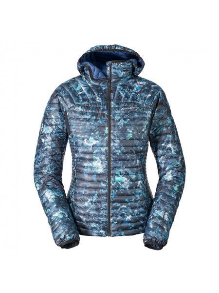 Куртка Eddie Bauer Womens MicroTherm StormDown Hooded Jacket SAPHIRE XL Синий (0927SP-XL)