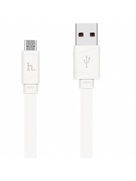 Дата кабель Hoco X5 Bamboo USB to MicroUSB (100 см) (Білий) 186444