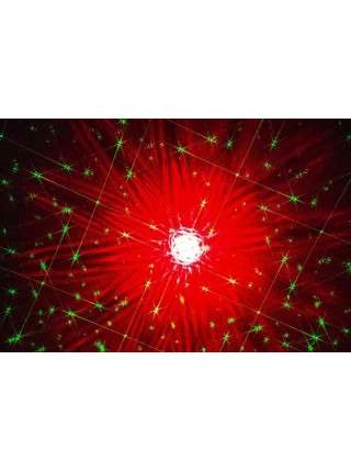 Новорічний вуличний лазерний проєктор X-Laser XX-LS-807 RGB Чорний