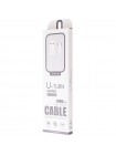 Дата кабель USAMS US-SJ099 USB to Type-C (1m) (Білий) 791160