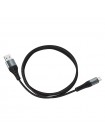 Дата кабель Hoco X38 Cool MicroUSB (1m) (Чорний) 872280