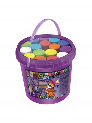 Мел кольоровий Dankotoys 16 штук (MEL-03-01)