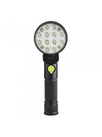Світлодіодний ліхтар акумуляторний на магніті 12 LED 3 режими + RGB BLX3