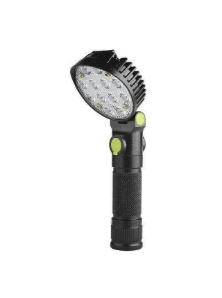 Світлодіодний ліхтар акумуляторний на магніті 12 LED 3 режими + RGB BLX3