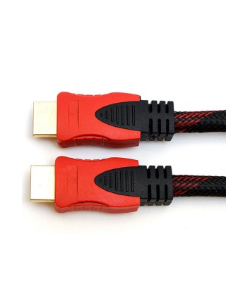 Кабель RIAS HDMI - HDMI v1.4 5m Black-Red (3sm_521099755)