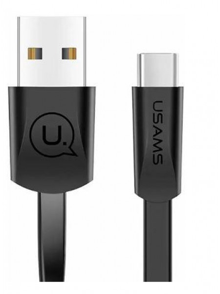 Дата кабель USAMS US-SJ200 USB to Type-C 2A (1.2m) (Чорний) 682897
