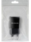 Мережевий зарядний пристрій Defender EPA-13 Black, 2xUSB, 5V / 2.1 A, package (83840) (6505075)