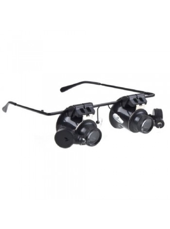 Збільшувальні окуляри для ювелірів і годинникарів, 20X лупа BTB black