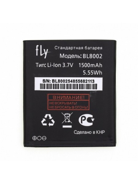 Акумулятор BL8002 для Fly IQ4490i 1500 mAh (01929)