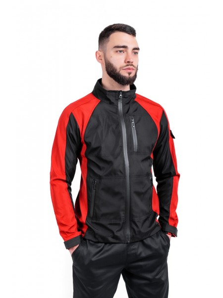 Куртка Intruder Softshell Lite "iForce" М Чорно-червоний (1589542163/1)