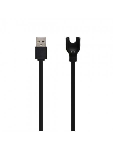 Кабель USB для Mi Band 2 Cable Черный
