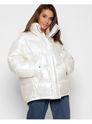 Зимова куртка X-Woyz LS-8895-3 (44, Молоко)