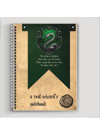 Блокнот Beauty Special А5 Harry Potter "A real wizard`s notebook" (9914)