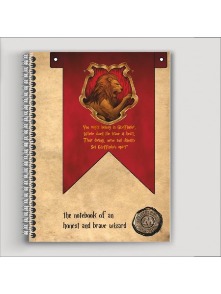 Блокнот Beauty Special А6 Harry Potter "The notebook of an honest and brave wizard" (9924)