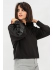 Бомбер Lesia Чорний Аямі 46