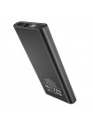 Портативний зарядний пристрій Hoco Power Bank J68 10000 mAh Чорний