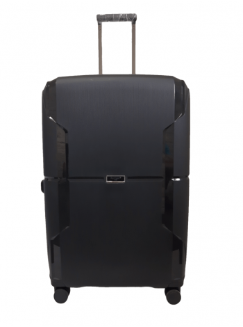 Валіза дорожня Гігант (XL) Поліпропілен Airtex 245 108 л 77x52x31см Чорна