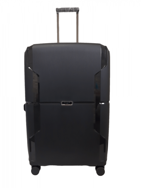 Валіза дорожня Гігант (XL) Поліпропілен Airtex 245 108 л 77x52x31см Чорна