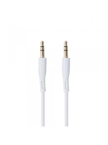 Аудіокабель Borofone BL1 Aux 3.5mm to Aux 3.5mm Білий