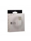 Аудіокабель Borofone BL1 Aux 3.5mm to Aux 3.5mm Білий