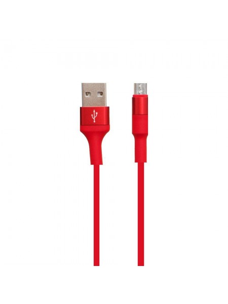 Кабель USB Hoco X26 Xpress Charging USB — Micro USB Червоний