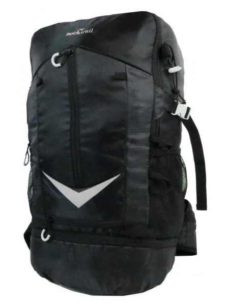 Спортивний рюкзак із дощовиком 30L Rocktrail IAN389063 чорний