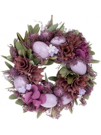 Декоративний вінок підвісний Lavender Ø24cm Bona DP118244