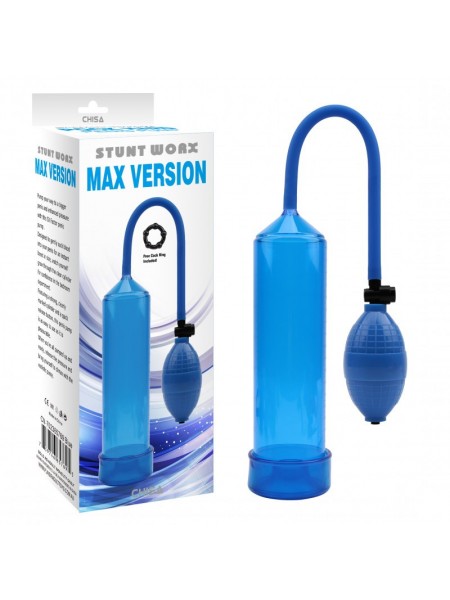 Блакитна вакуумна помпа для чоловіків Chisa Max Version