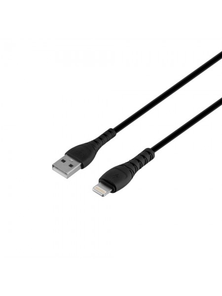 Кабель USB XO NB-Q165 USB — Lightning 3A 1 м Чорний