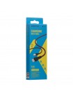 Кабель USB Borofone BX39 Beneficial Lightning 2,4 А Чорно-червоний