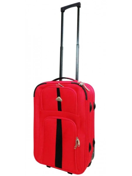Мала тканинна валіза 31L Enrico Benetti Chicago Червона