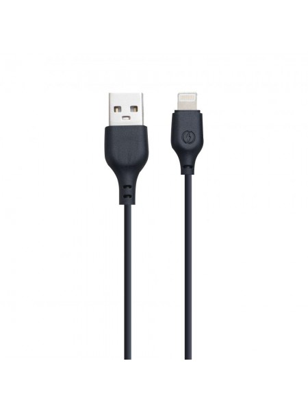 Кабель USB XO NB103 USB — Lightning 2,1 А 1 м Чорний
